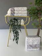 50x90 SARRA 3'LÜ SARE BAĞLAMALI DAMASK HAVLU